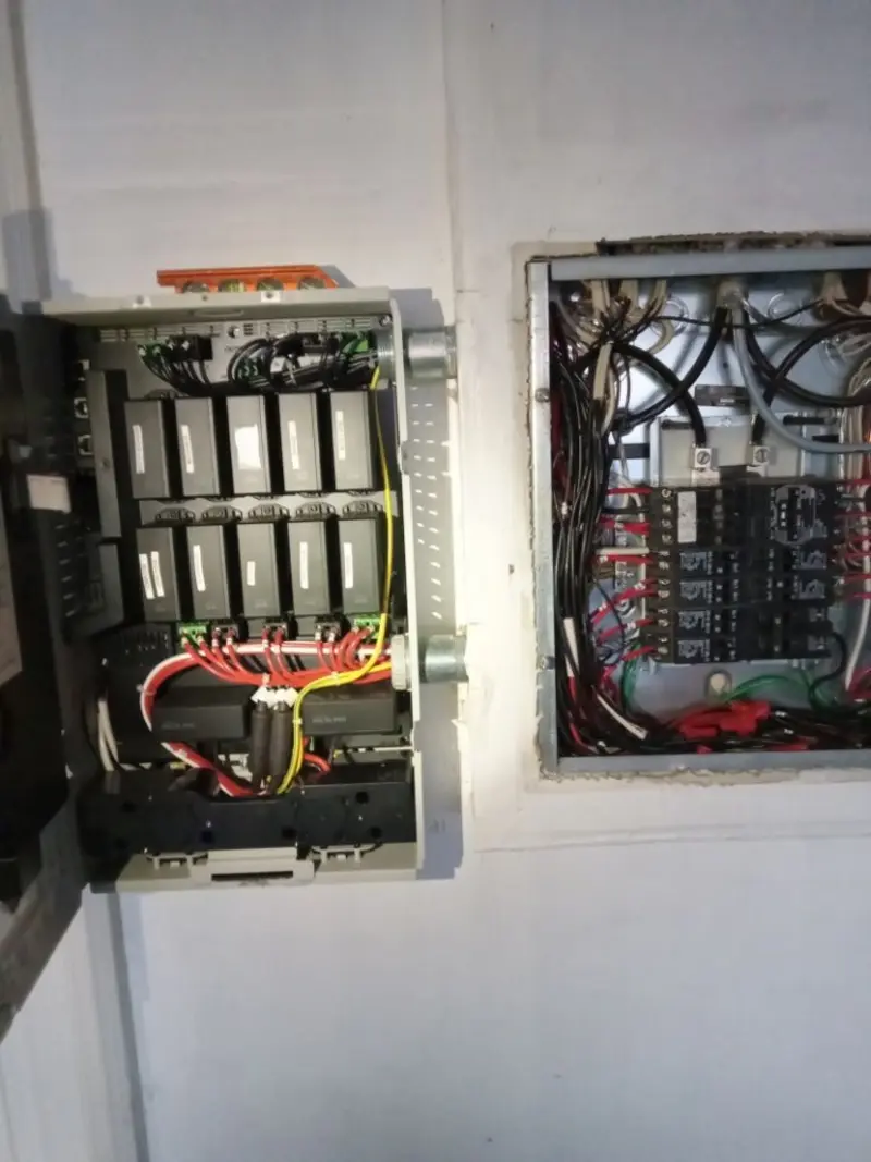 Electrical panel upgrade completed for Commercial Electrician Services in Highgate